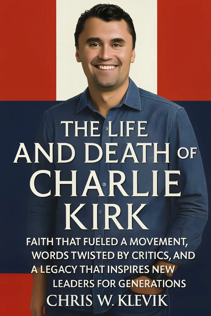 The Life and Death of Charlie Kirk Book Cover